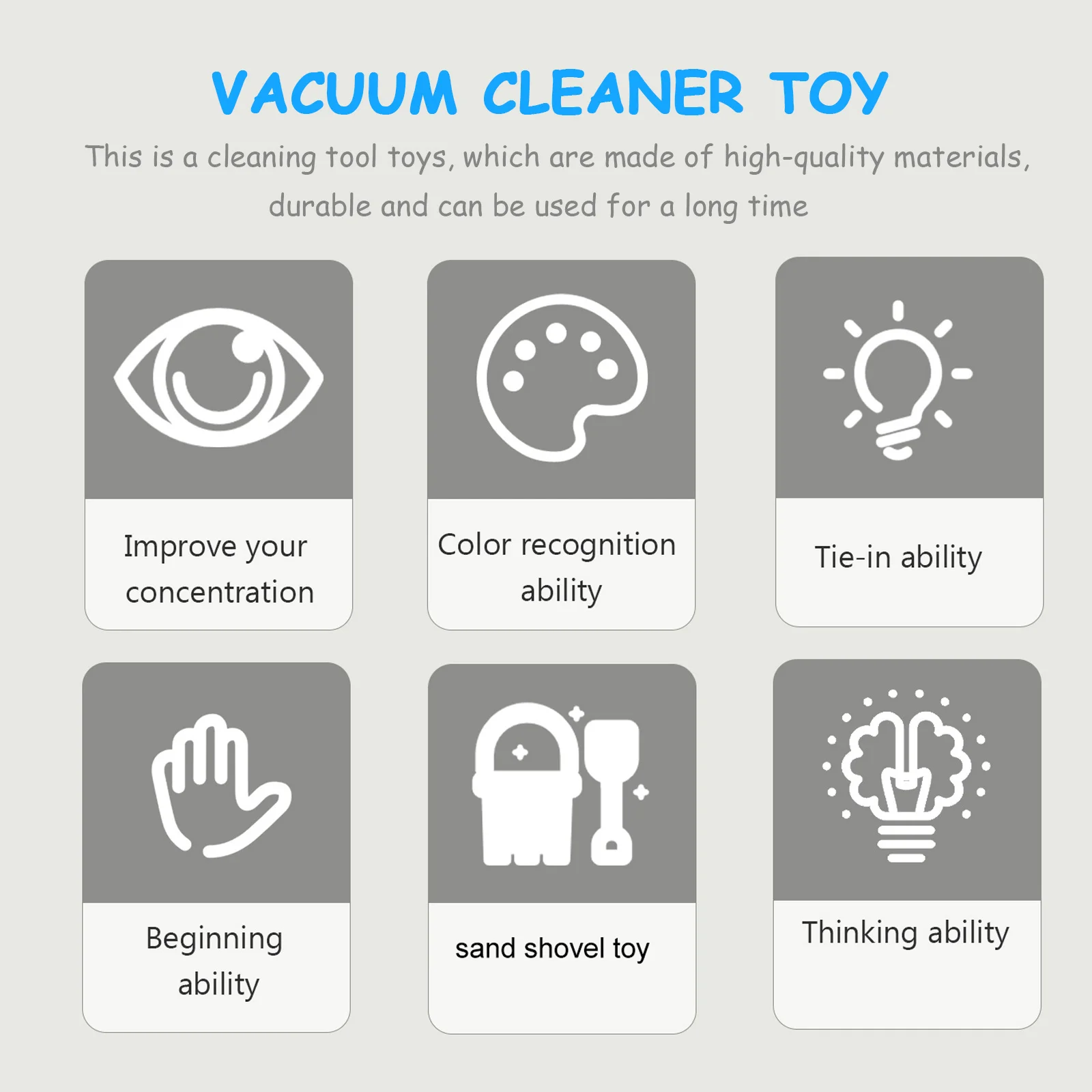 2 セット子供用集塵機クリーニングキット明るい色の安全なプラスチック家庭用掃除機ごっこ遊びセットクリエイティブ屋内