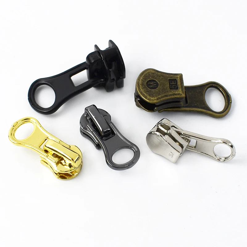 

5-30Pcs 3# 5# 8# Zipper Sliders for Metal Zippers Garment Shoes Replacement Zip Head Bags Zips Repair Kit DIY Sewing Accessories