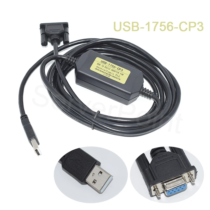 Well Tested cable USB-1756-CP3 For USB to ControlLogix PLC download line