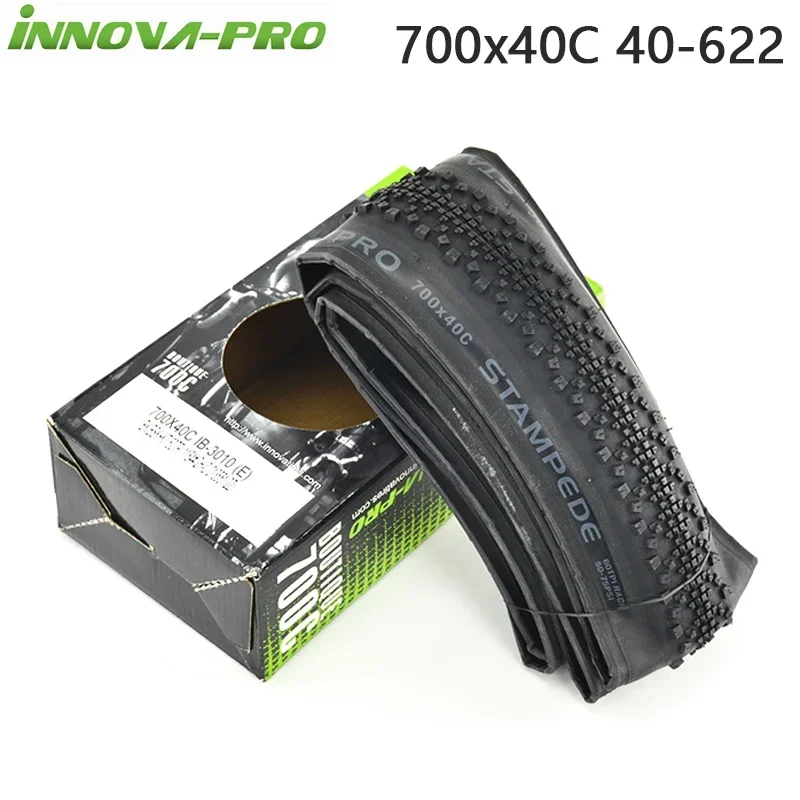 INNOVA PRO 700x40C Off-Road Bike Tire 40-622 60TPI MTB Road Bicycle 50-75 PSI Folding Tire Cycling 29 inch 700C Tire IB-3010