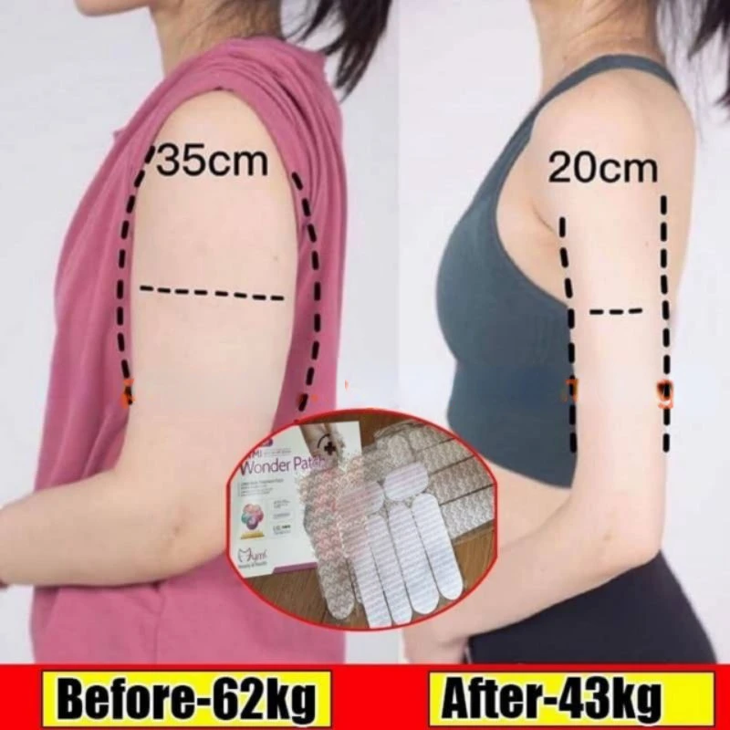 7 Days Slimming Patch Detox Fat Burning Body Firming Slimming Patch Weight Loss Sticker Navel Stick Fast Slim Thin Beauty Health