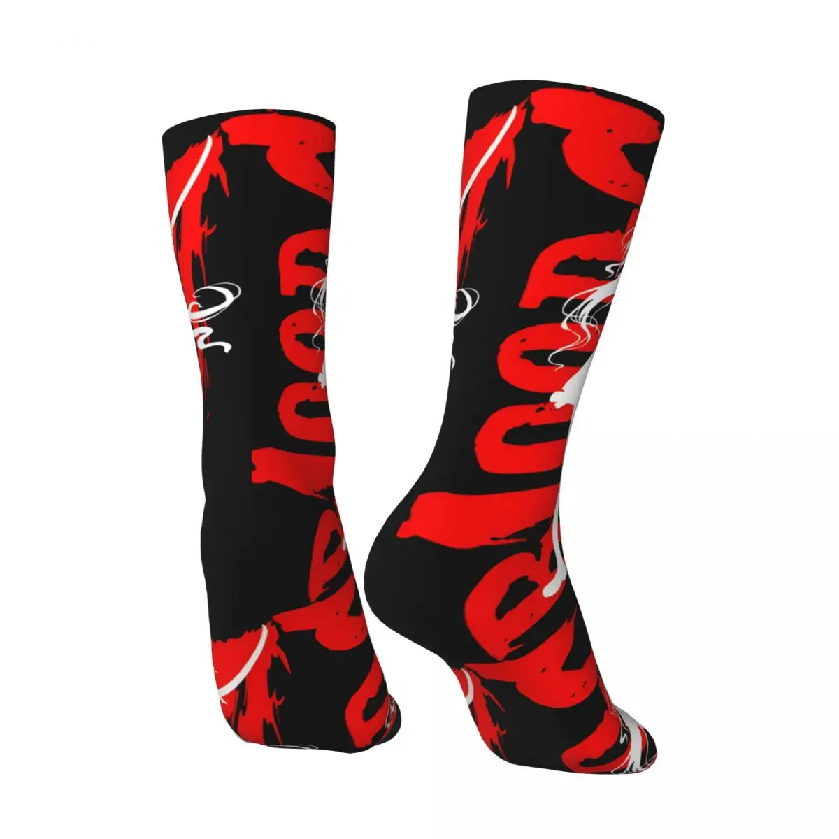 Hip Hop Vintage Bloodc Crazy Men's compression Socks Unisex B-Blood-C Harajuku Seamless Printed Funny Novelty Happy Crew Sock