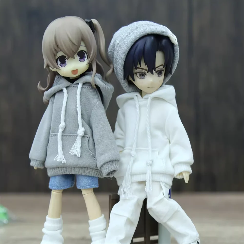 

Snail 1/12 Big 12 Points BJD Clothes Trendy Casual Hooded Sweatshirt Work Pants Model Ashi 2.0 3.0 Body In Stock