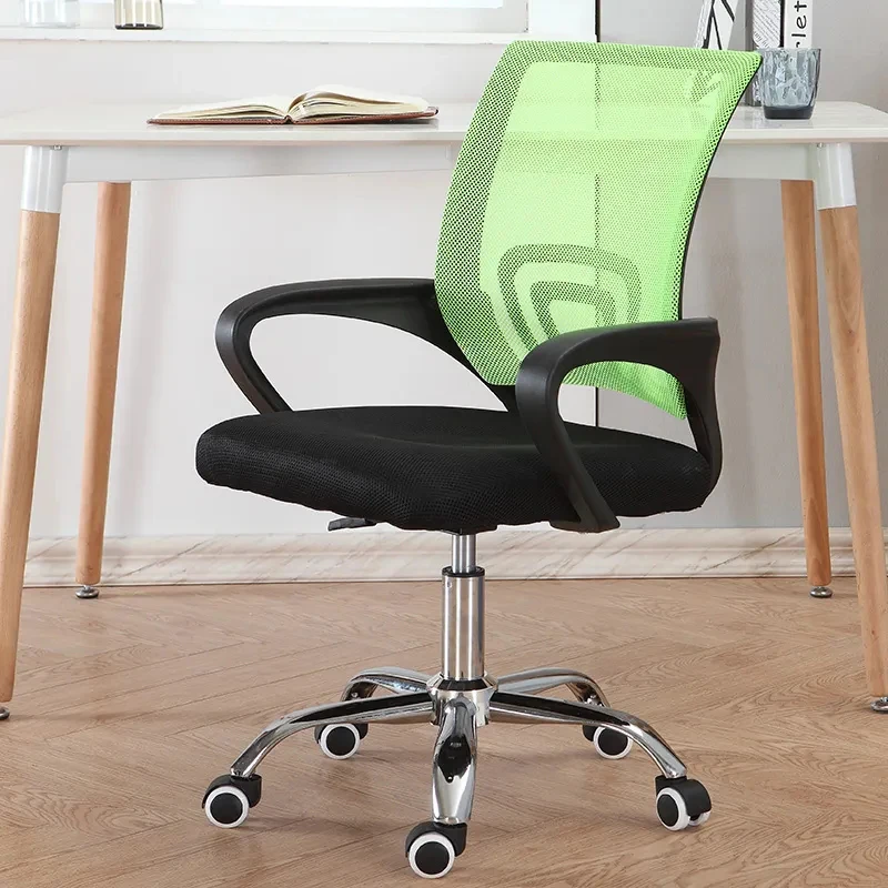 2022 Computer Chair Home Gauze Office Chairs Conference Mahjong Chaise Book Desk Sillas Student Dormitory Simple Swivel Armchair