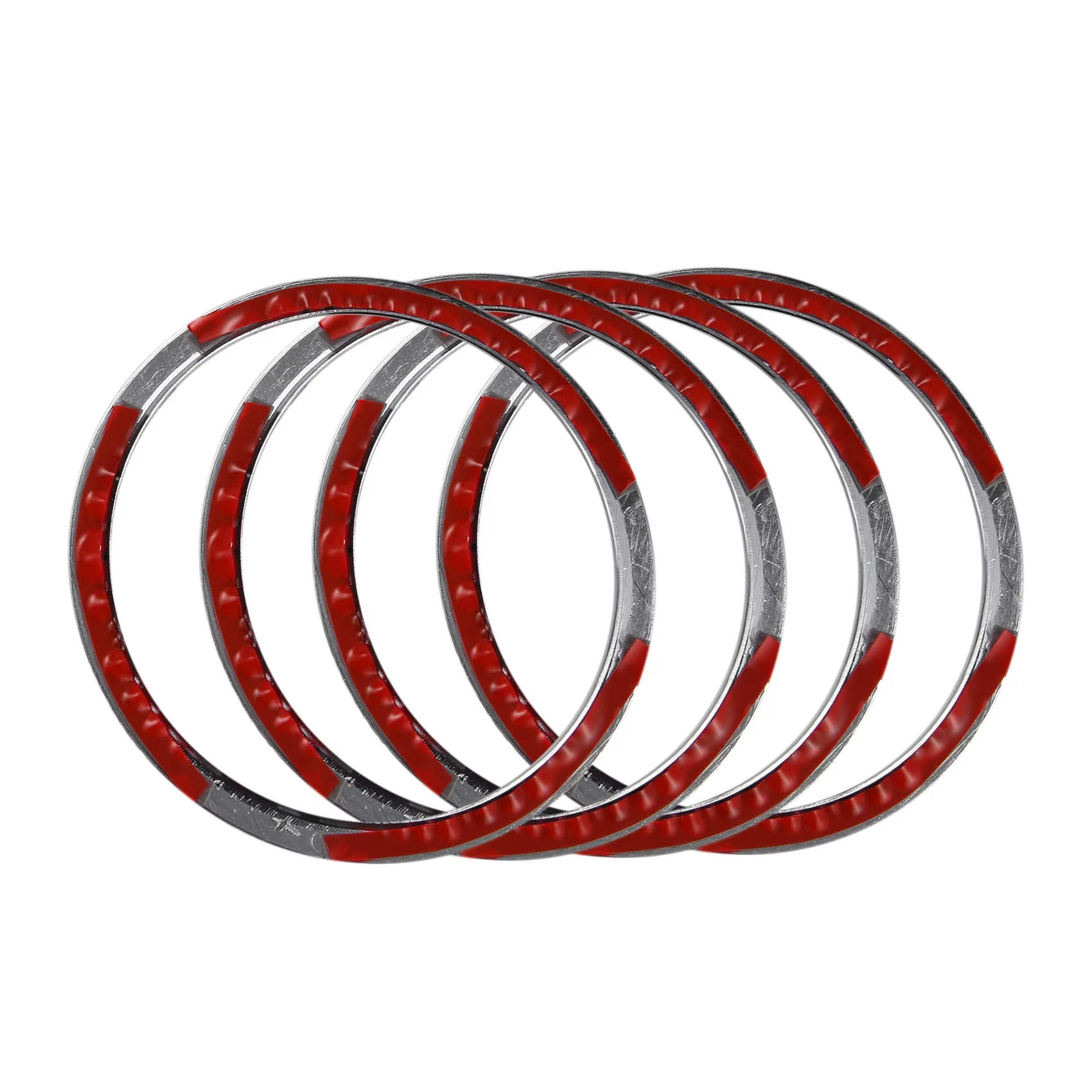 Chrome Forma Anel Speaker Car Adesivo, Interior Frame Speaker Cover, Auto Peças, Nissan Qashqai J11 2014-2018