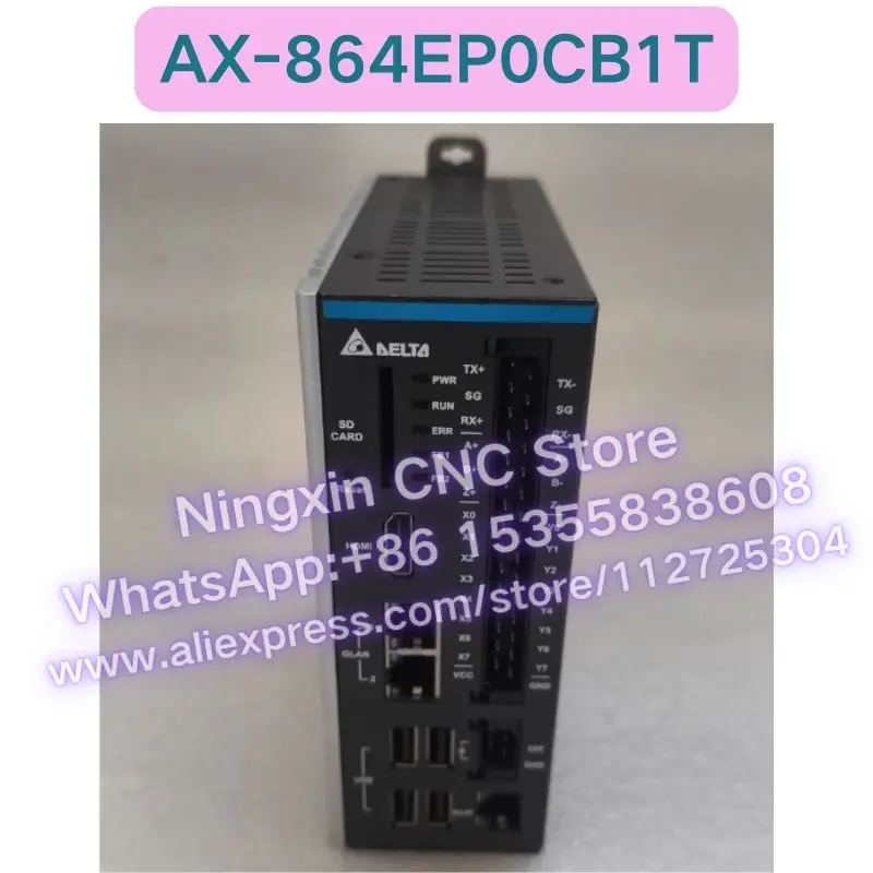 

Подержанный программируемый контроллер движения ПЛК AX-864EP0CB1T Функциональный тест ОК Быстрая доставка