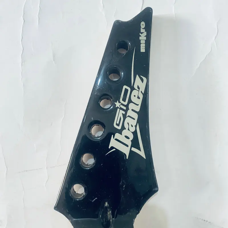 EN092 Genuine Ibanez Mikro 24 Frets Guitar Neck for Mini Travel Guitar Replace DIY Unfinished NO Frets with Damages Authorised