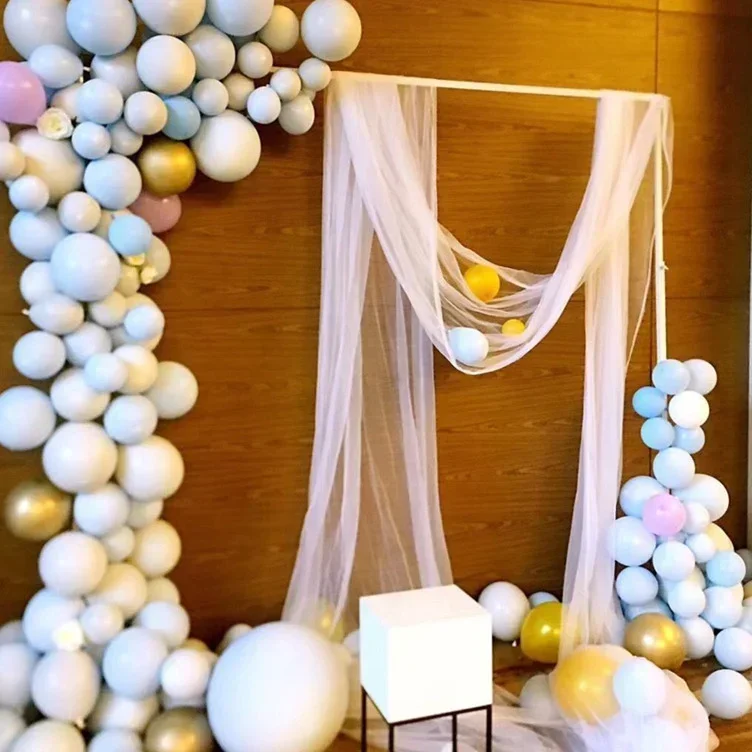 

Balloon Arch Background Decoration Iron Frame Wedding Flower Stand Decoration Party Banquet Decoration Props Balloon Circle Arch