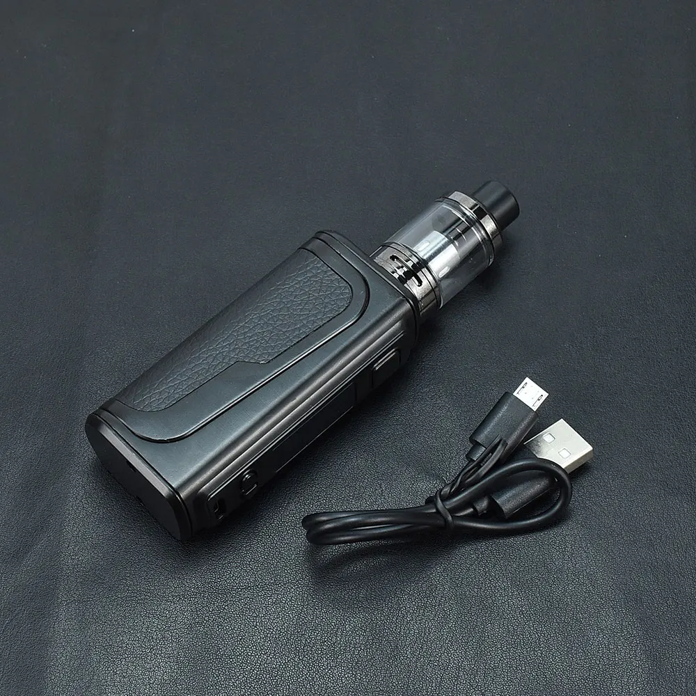 E papieros vaper 120W Box mod vape Kit Electronic Cigarette Vaporizer Shisha18000mah wbudowana bateria 2.0ml zbiornik ekran OLED
