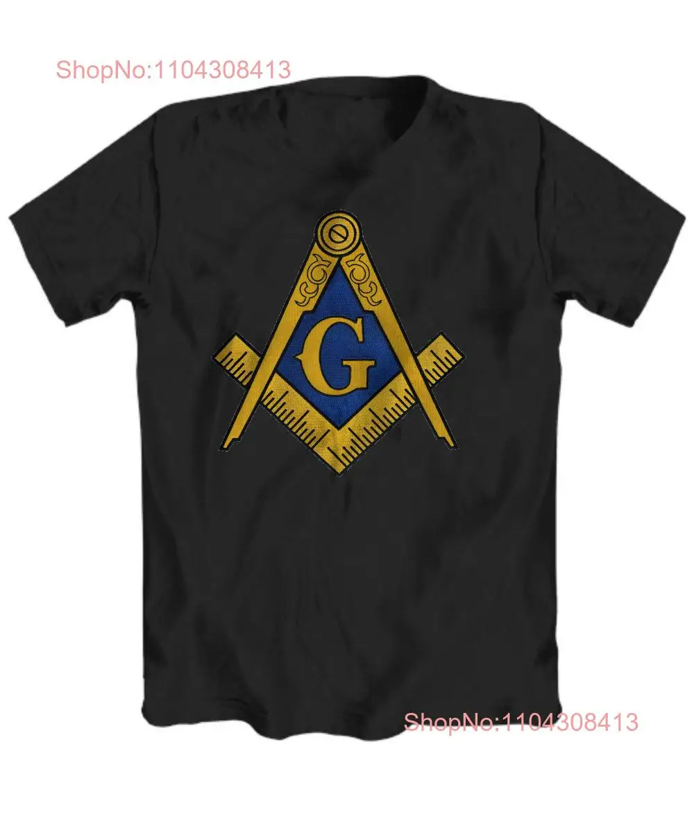 Masonic shirt Freemason Square and compass symbol Freemasonry Lodge gift tee gifts Prince Hall master mason