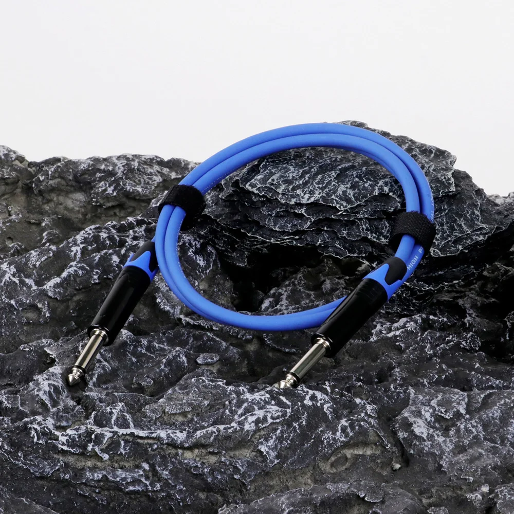 سلك مقبس أحادي إلى مقبس توصيل صوتي للذكور للخلاط ، الغيتار الكهربائي ، مكبر صوت جهير ، مكبر صوت ، كابل ، من من من من من من من من الخارج ، من الخارج ، من الخارج ، من الخارج إلى الخارج