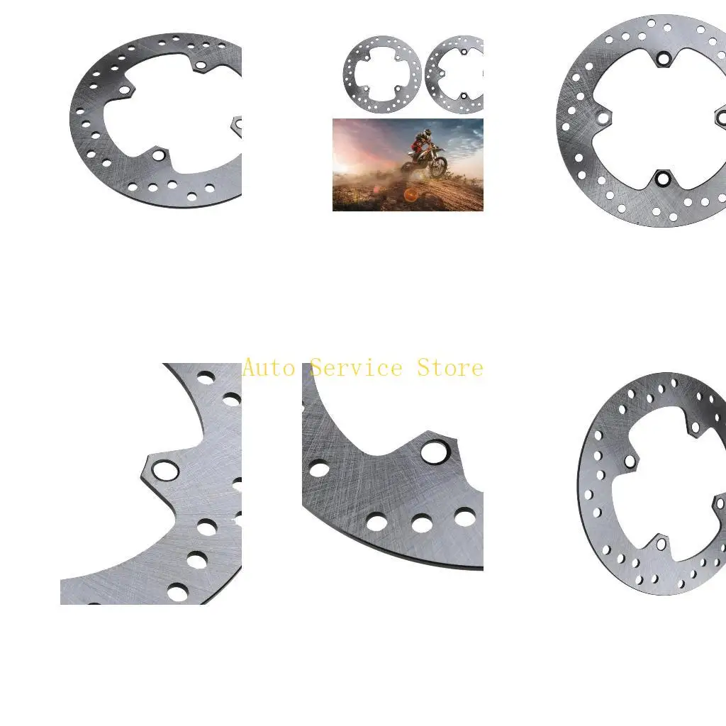462A Dirt Bike Motorcycle Front Rear Disc Brake Rotor Part Suitable For 400CC XR400 XR600 TRX400X LTZ400 KFX400 CBR125 XR250