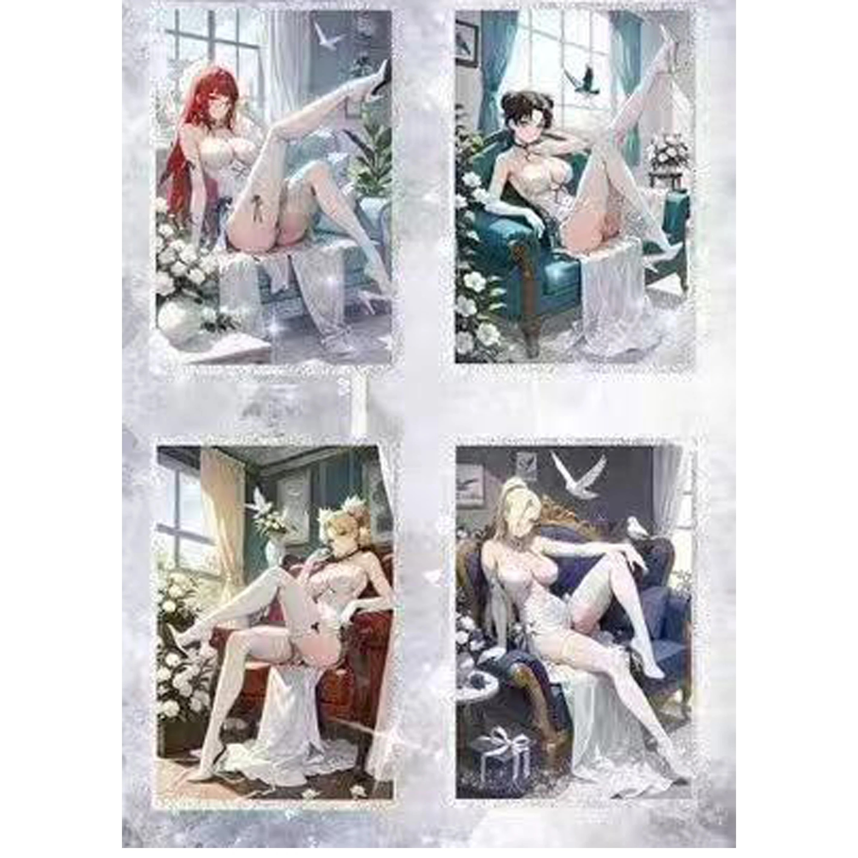 최신 도매 여신 스토리 컬렉션 카드 캐릭터 아내 카드 '나루토' 게임 희귀 카드 만화 장난감 카드