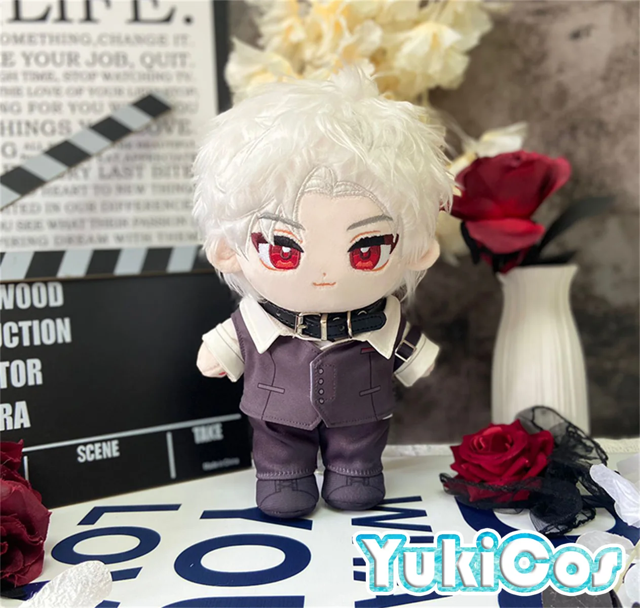 

Предпродажа Love and Deepspace Qin Che Sylus シン 진 Baru Stuffed Plushie 20 см Плюшевая кукла Одежда для тела Скелет Подарок KM Dec