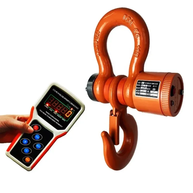 3000kg 5000kg Wireless Industrial Hanging Digital Crane Scale