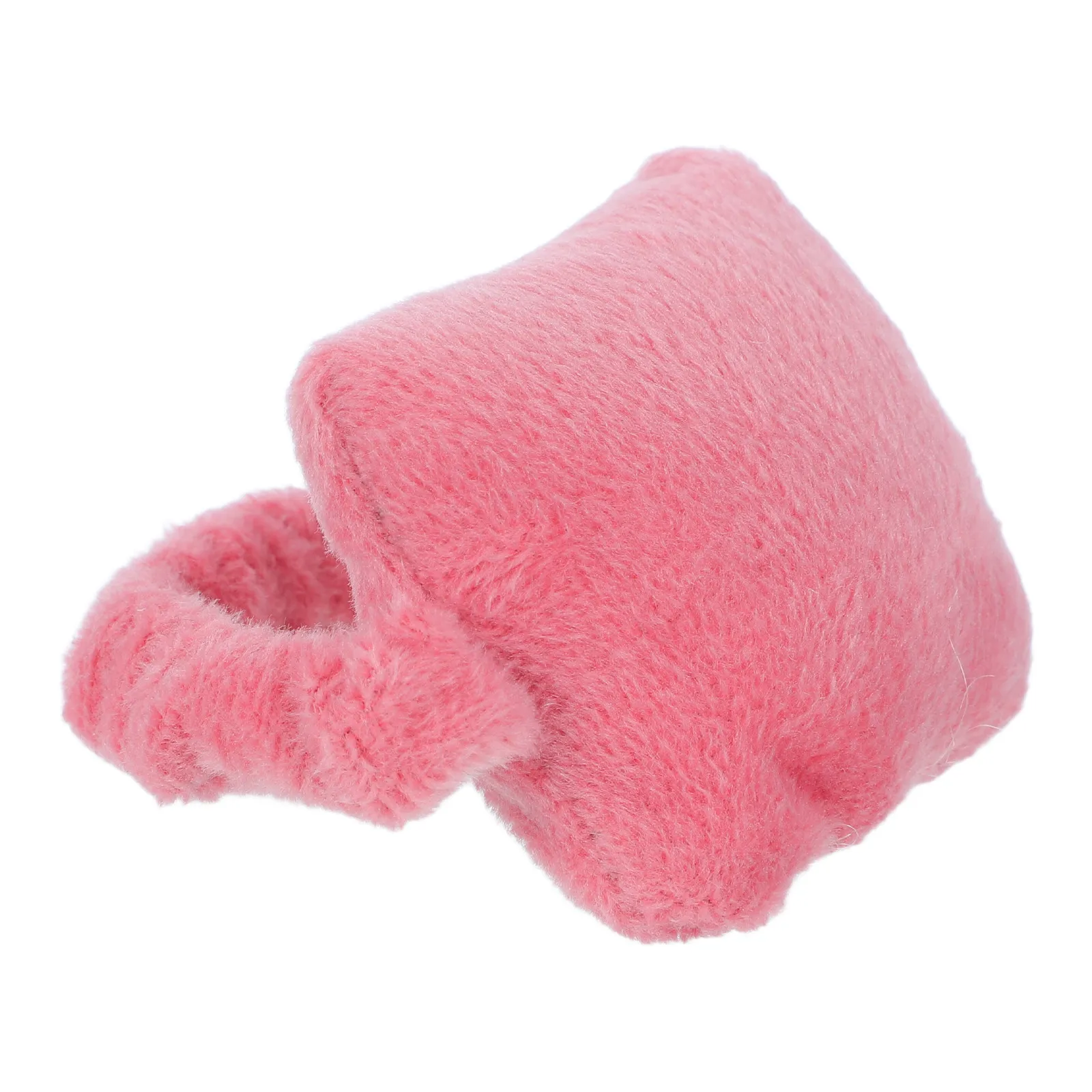 Wearable Mouse Pillow Pink Soft Wrist Support for Home Office Keyboard Typing Gaming Desk Wrist Cushion Rest Pad