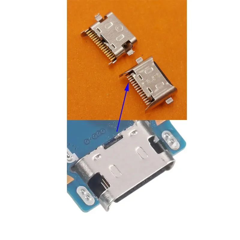 

10-50 шт. USB-разъемы Type-C для зарядки и передачи данных для Samsung Galaxy Tab A9 A11 8.7" X133 X135 X110 SM-X115
