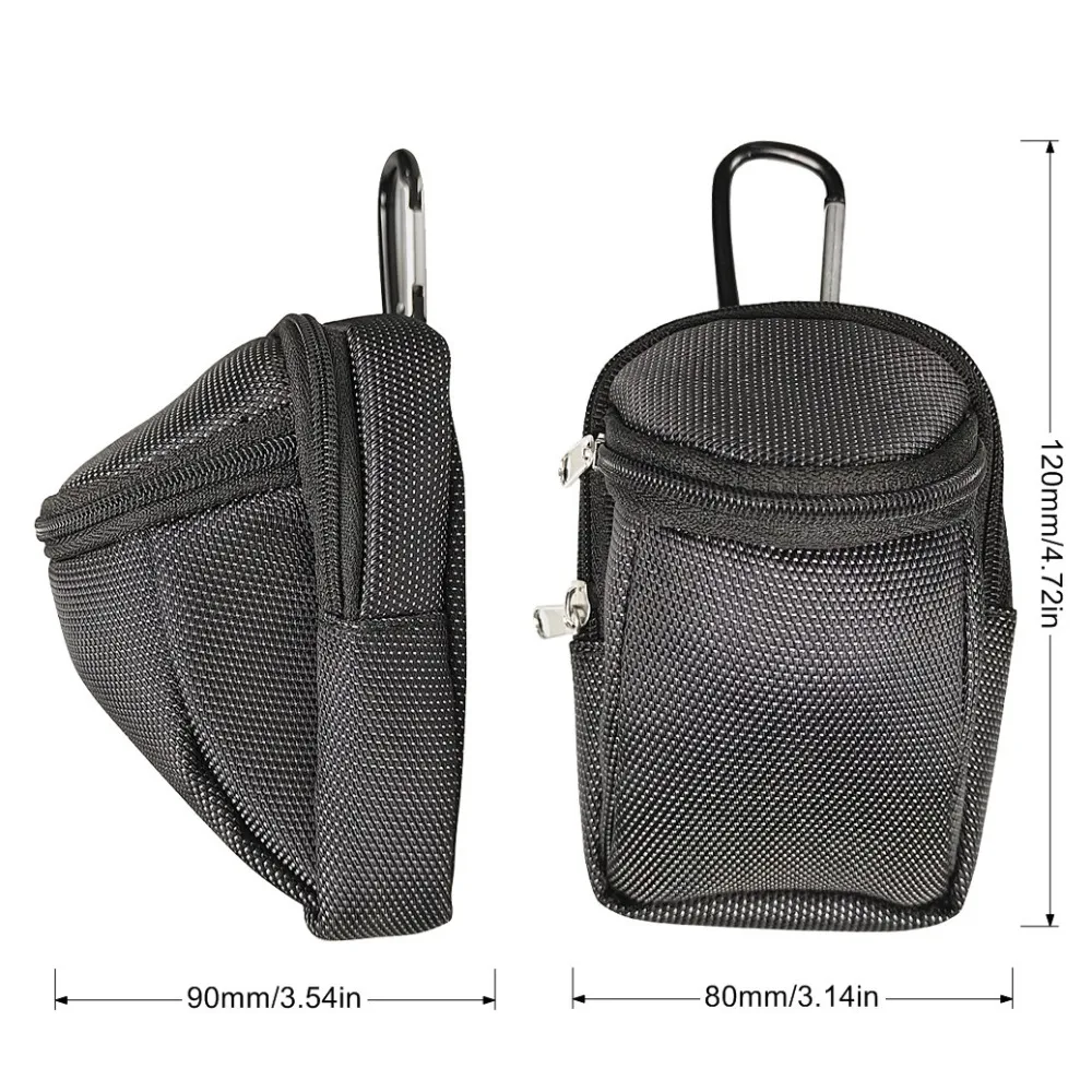 Bolso de armazenamento golfe pequeno saco da cintura titular t de golfe com chaveiro saco de bola de golfe portátil mini bolsa de golfe titular bola presente do golfista