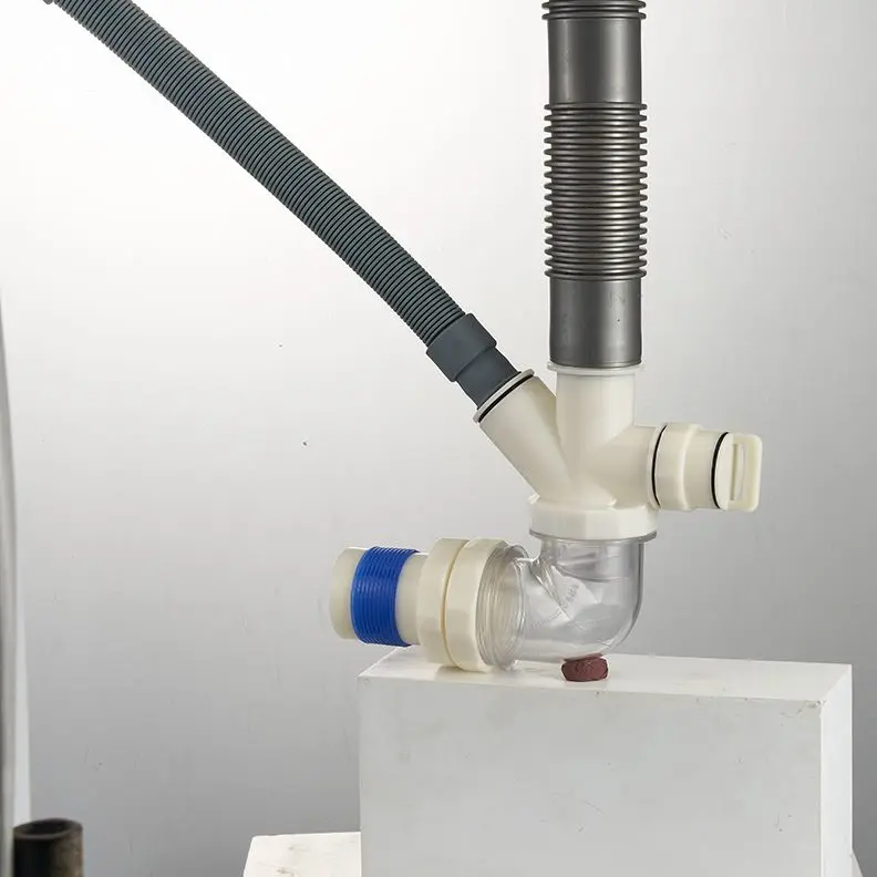 

90 degree wall drain pipe Washing machine drain pipe