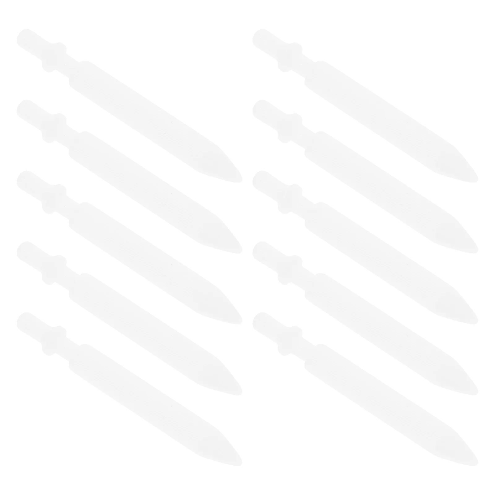 10 Pcs Refillable Replacement Pen Black Pens Fine Tip Marker Nibs Tips for Paint