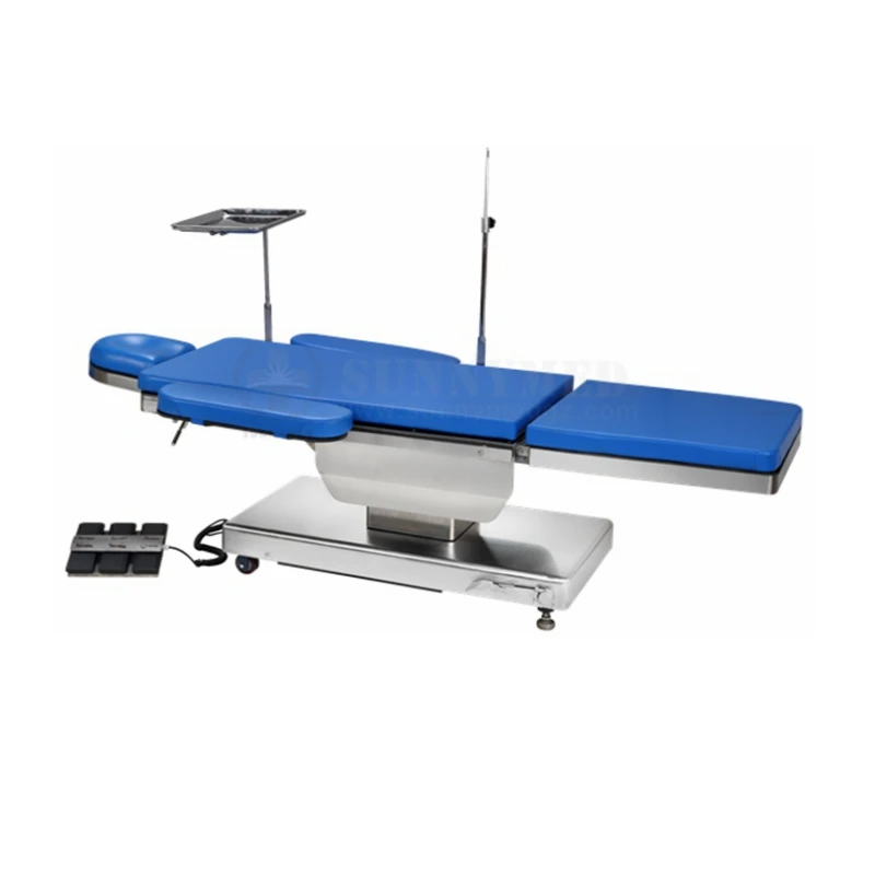 Factory Direct Sale Surgery Room Use Electric Ophthalmology Surgical Bed Surgical Table And Lamp Ophthalmic Surgical Table