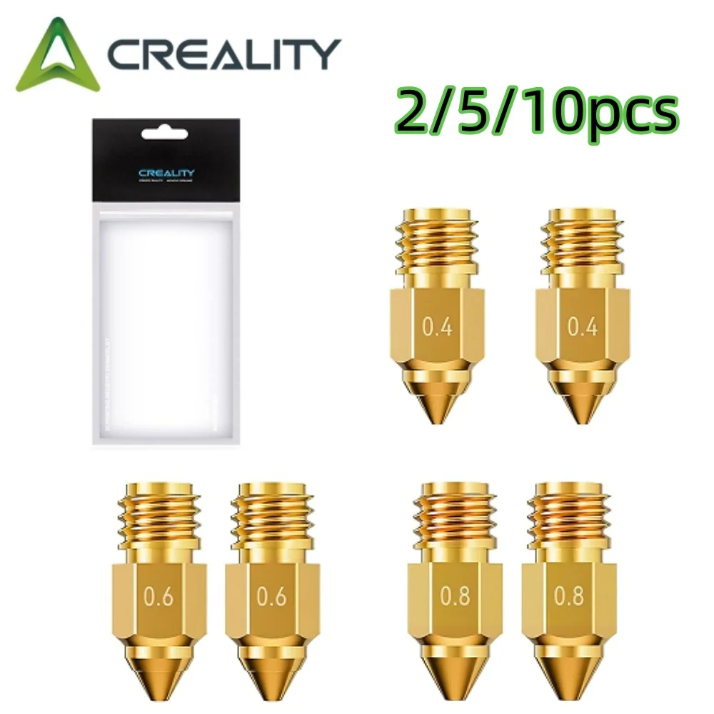 

Сопло Creality Ender 5 Max из латуни 0.4/0.6/0.8, запчасти для хотэнда Ender 5 Max, высокая теплопроводность, аксессуары для Ender 5 Max