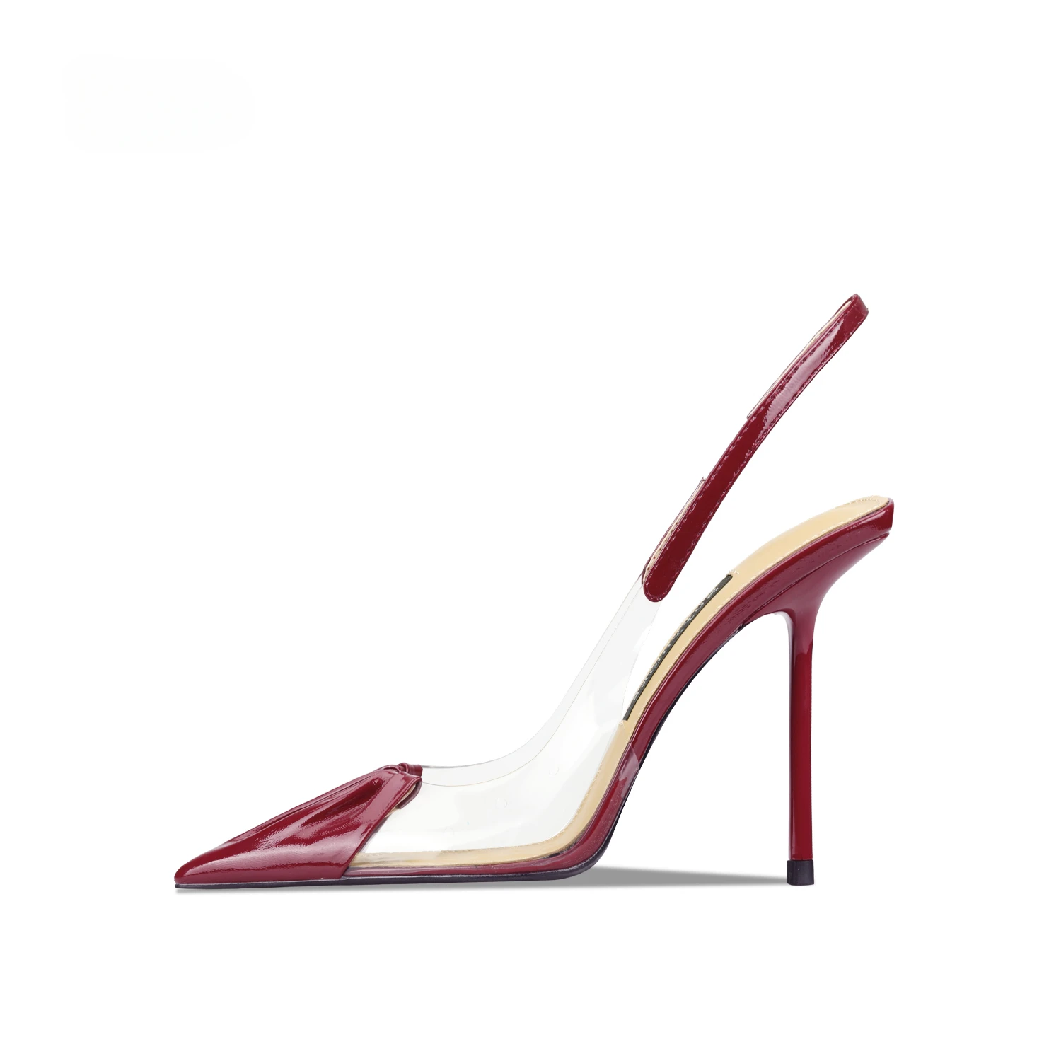 Spring and Summer New Women\'s High-heeled Sandals Transparent Pointed Thin Heels Shallow Mouth Fashion Women\'s Shoes