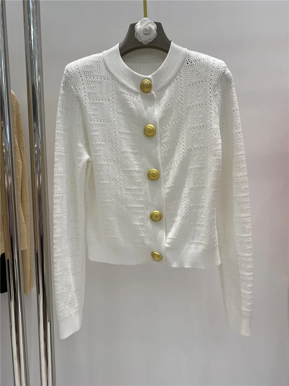 ZJYT واحدة الصدر س الرقبة سترة مشغولة من الصوف القمم للنساء طويلة الأكمام البلوزات الخريف تريكو جيرسي موضة الملابس النسائية