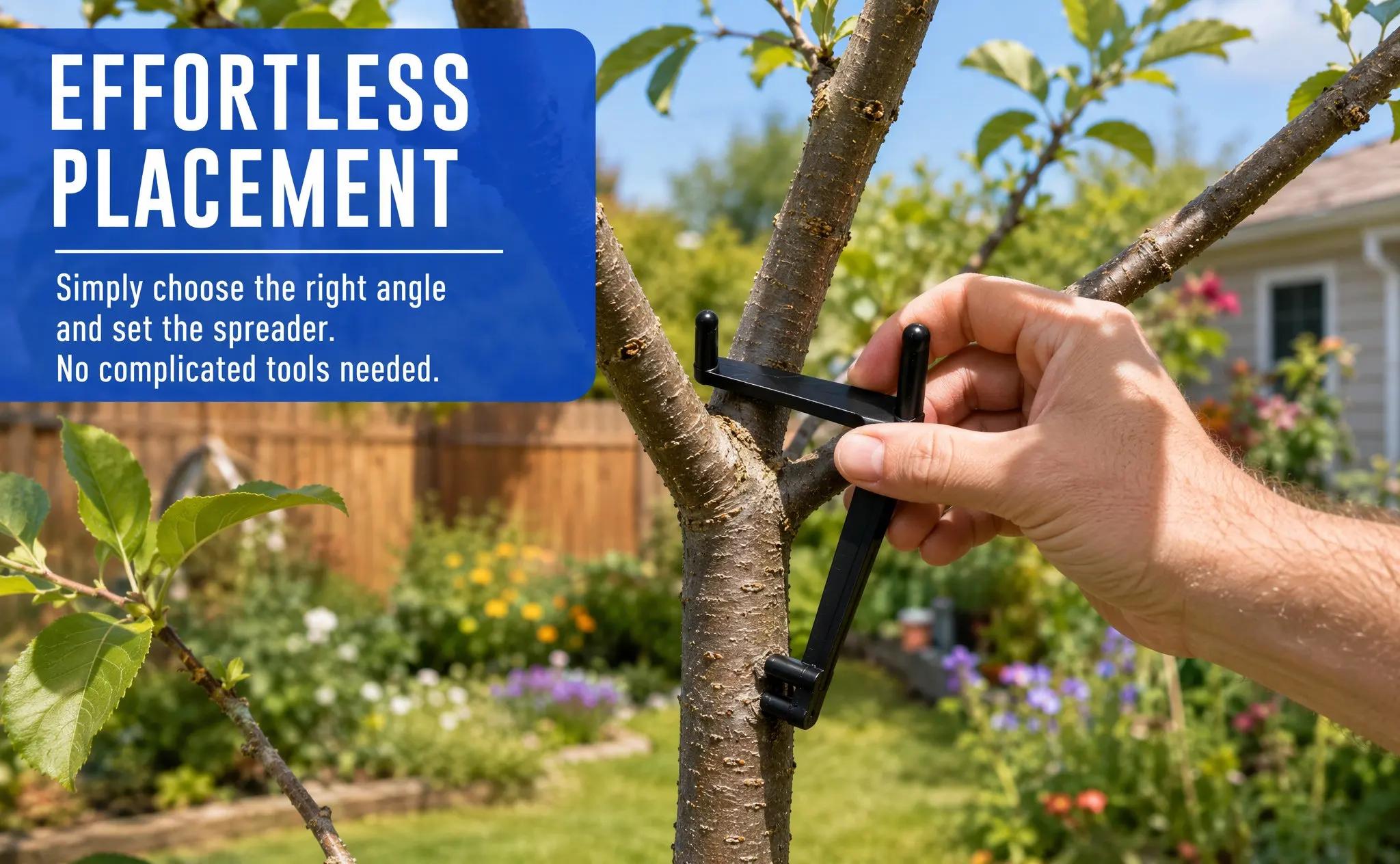 Gardening Tools Kit - 20個入り フルーツ用枝広げキット、庭木の枝を曲げるための道具、枝の形を整えるためのサポート、ガーデニング用クリップ