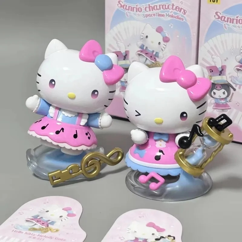 

Genuine In Stock Sanrio Time And Space Music Blind Box Conductor Of Movements Kuromi Hello Kitty Handmade Dolls Fans Cute Gift