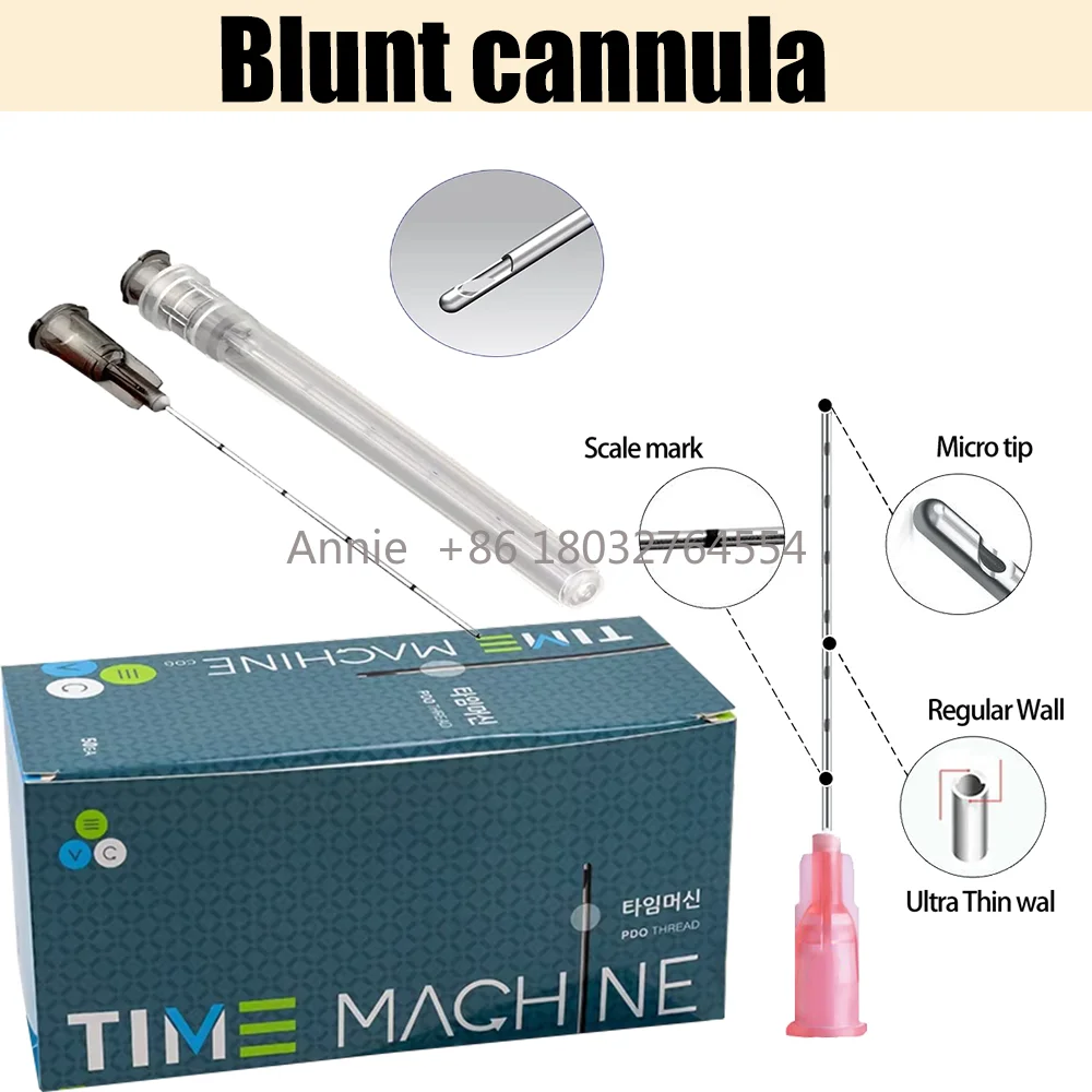 

Одноразовые тонкие канюли с тупым концом для инъекций 14G 90 мм, 18G, для инъекций гиалуроновой кислоты, для филлеров для лица, канюля Mico Blunt