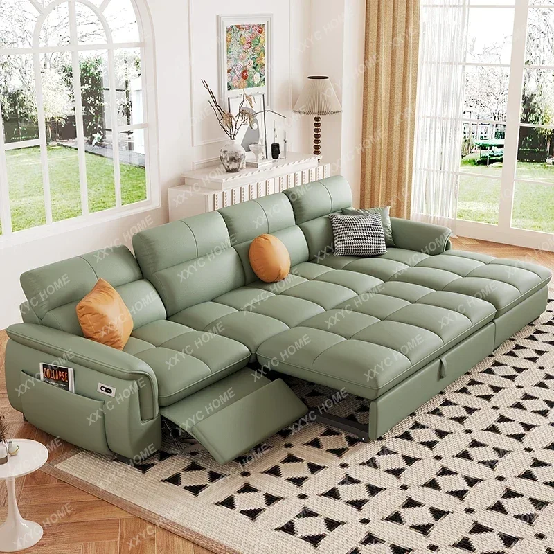 AAWood Green European Sofas Water Proof Filler Recliner Lazy Puffs Couch Lounges Salon Luxury Salas Comprimidas Unique Furniture