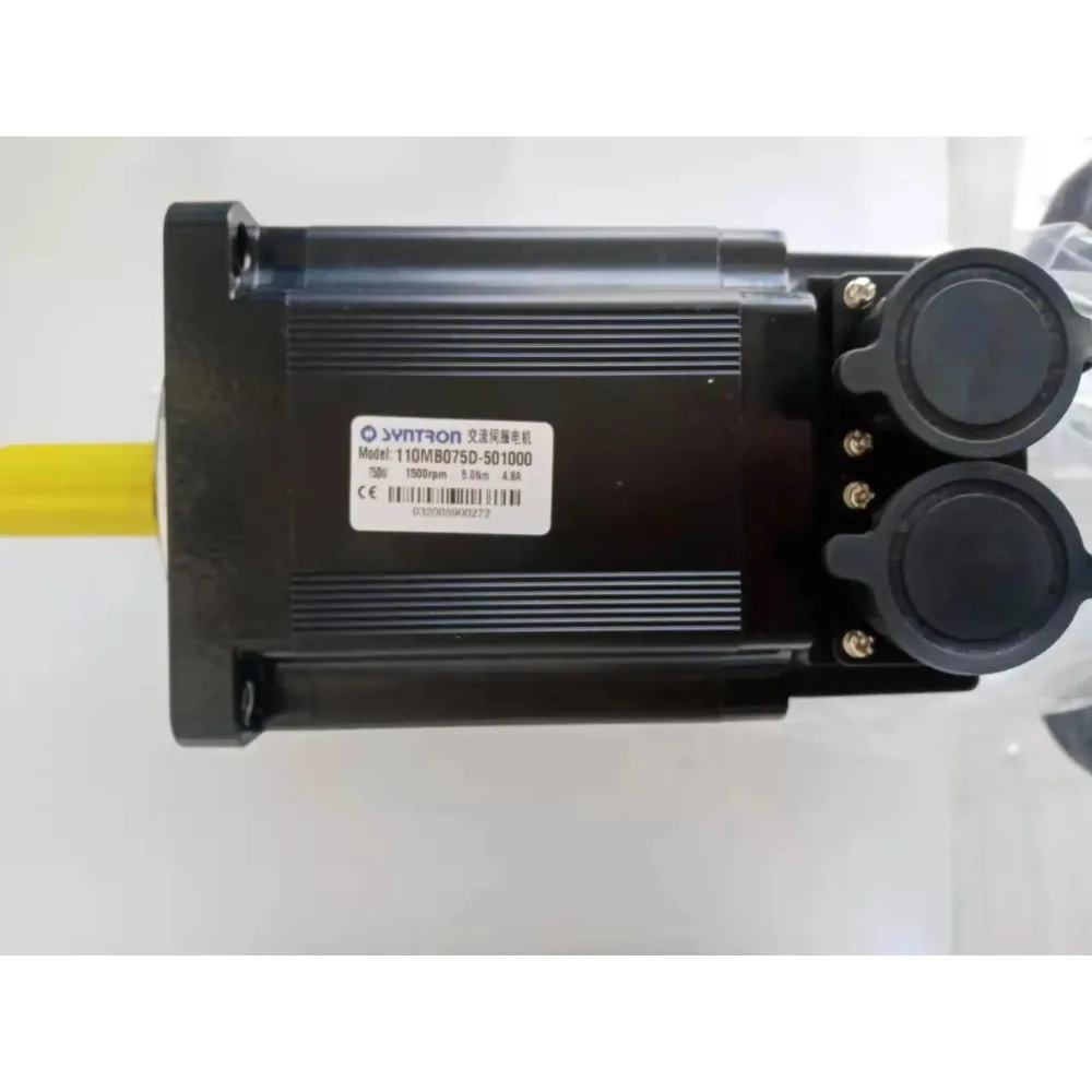 NEW SYNTRON AC servo motor MODEL 110MB075D-501000 750W 1500rpm 5.0Nm 4.8A