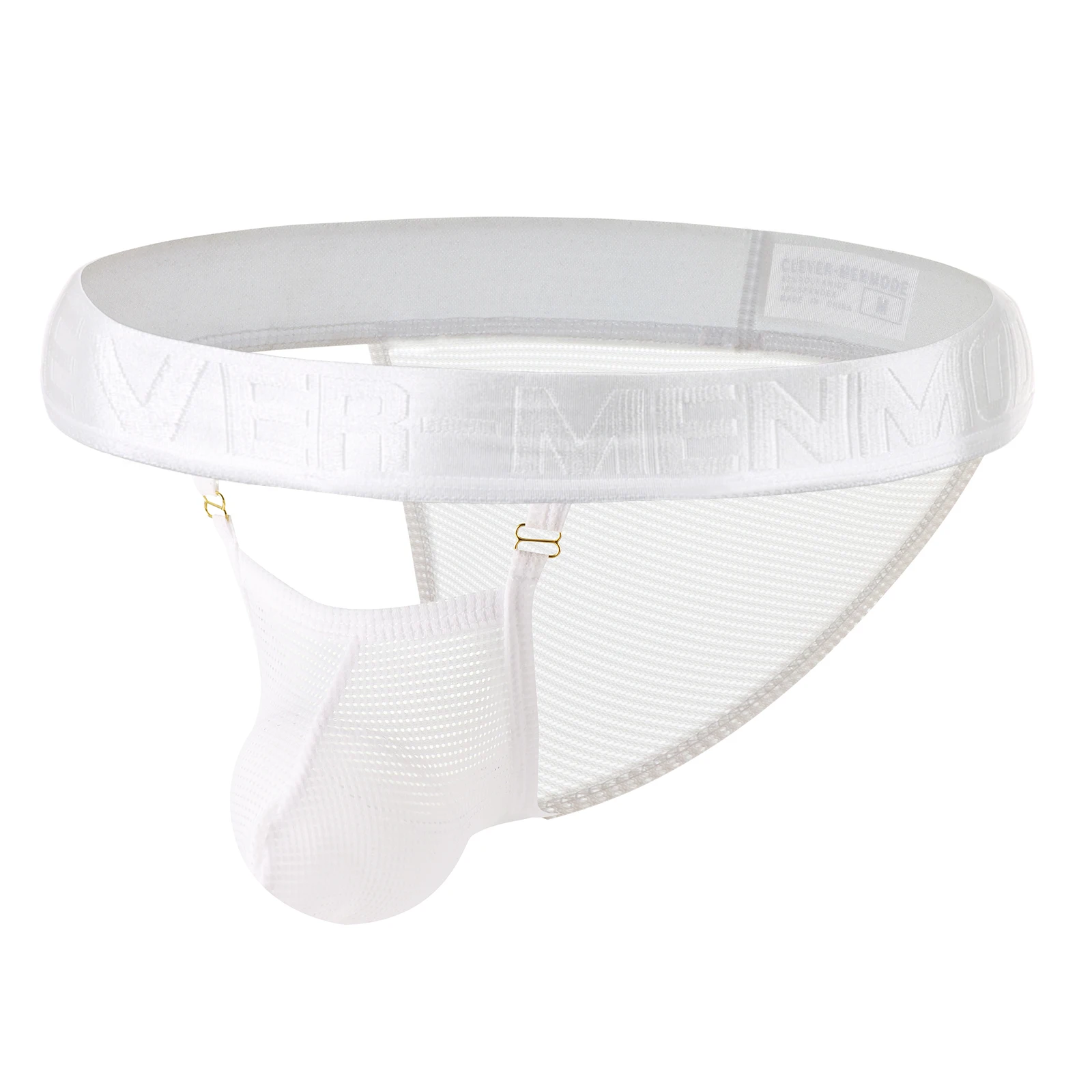 

Men Mesh High-cut Sports Panties Comfortable Bulge Pouch Ultra Thin Briefs Wide Waistband Fitness Man Breathable Underpants