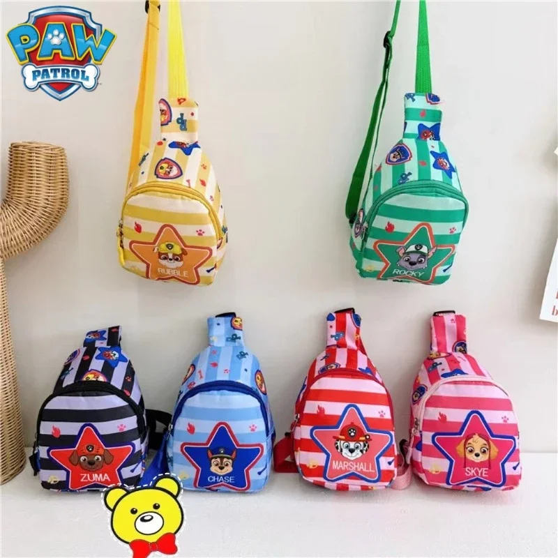 Paw Patrols Mini Shoulder Bags Cute Cartoon Chase Marshall Rubble Skye Kids Purses and Handbags Kawaii Crossbody Hand Bags Gifts