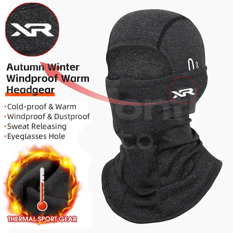 For Honda XR230MOTARD XR 230 250 400 125 2005-2012 Winter Warm Tactical Balaclava Motorcycle MTB Full Face Windproof Mask