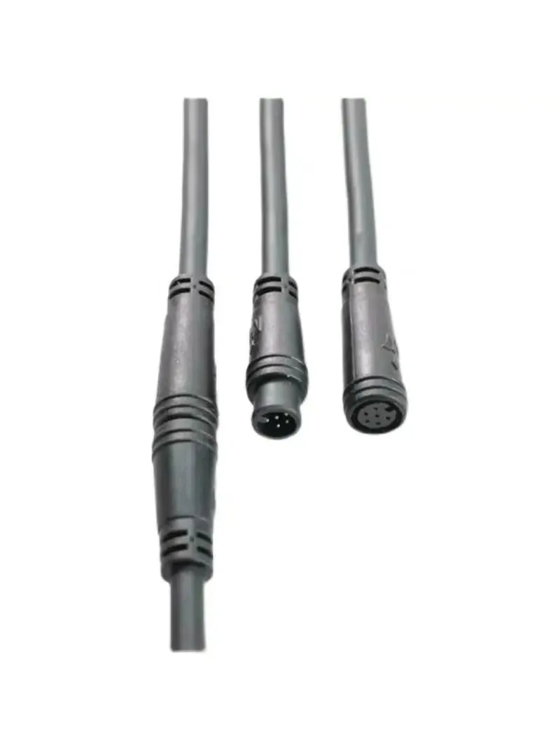 AliExpress NONE 1Pair M7 2 3 4 5 6 Pin male female Julet Electric bike Butt Plug Connector waterproof Scooter Brake Cable Pluger Signal Sensor