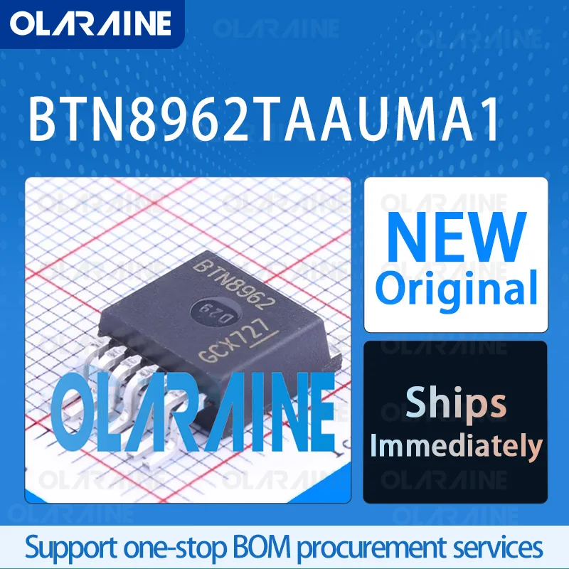 

1/5/10Pcs BTN8962TAAUMA1 TO-263-7 original IC CHIP Motor/Motion/Ignition Controllers and Drivers RoHS The output current is 9 A