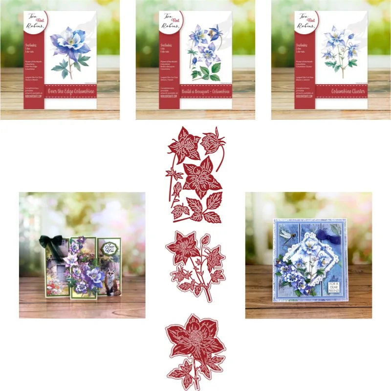 Leaves and Flowers Complement Each Other Metal Cutting Frame Dies 2026 New Templates DIY Scrap Booking Paper Making Crafts Cut
