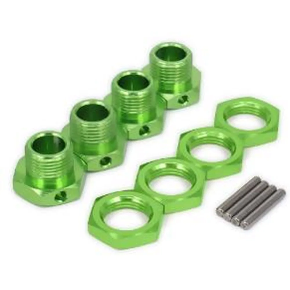 4 Stück YSIDO Aluminium 17 mm Sechskant-Radmuttern-Adapter für 1/8 1/7 ZDRacing Summit E-Revo ARRMA Buggy HSP 94762 94081 RC Auto – Detail 7