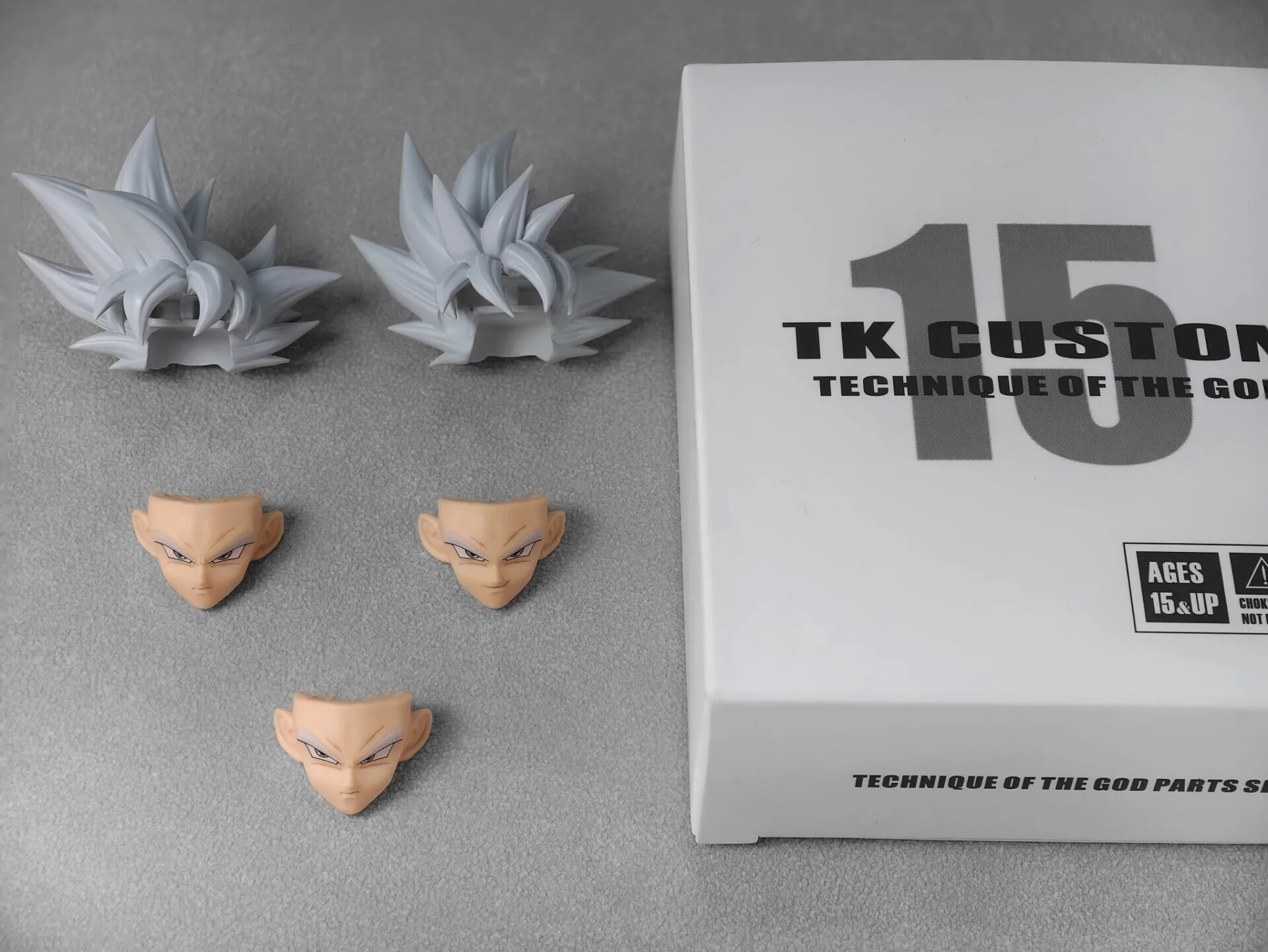 Tk Goku Ultra Instinct accessoire Pack Tk personnalisé Dragon Ball Son Goku clé d'égoïsme accessoire Pack figurine jouet recueillir cadeau