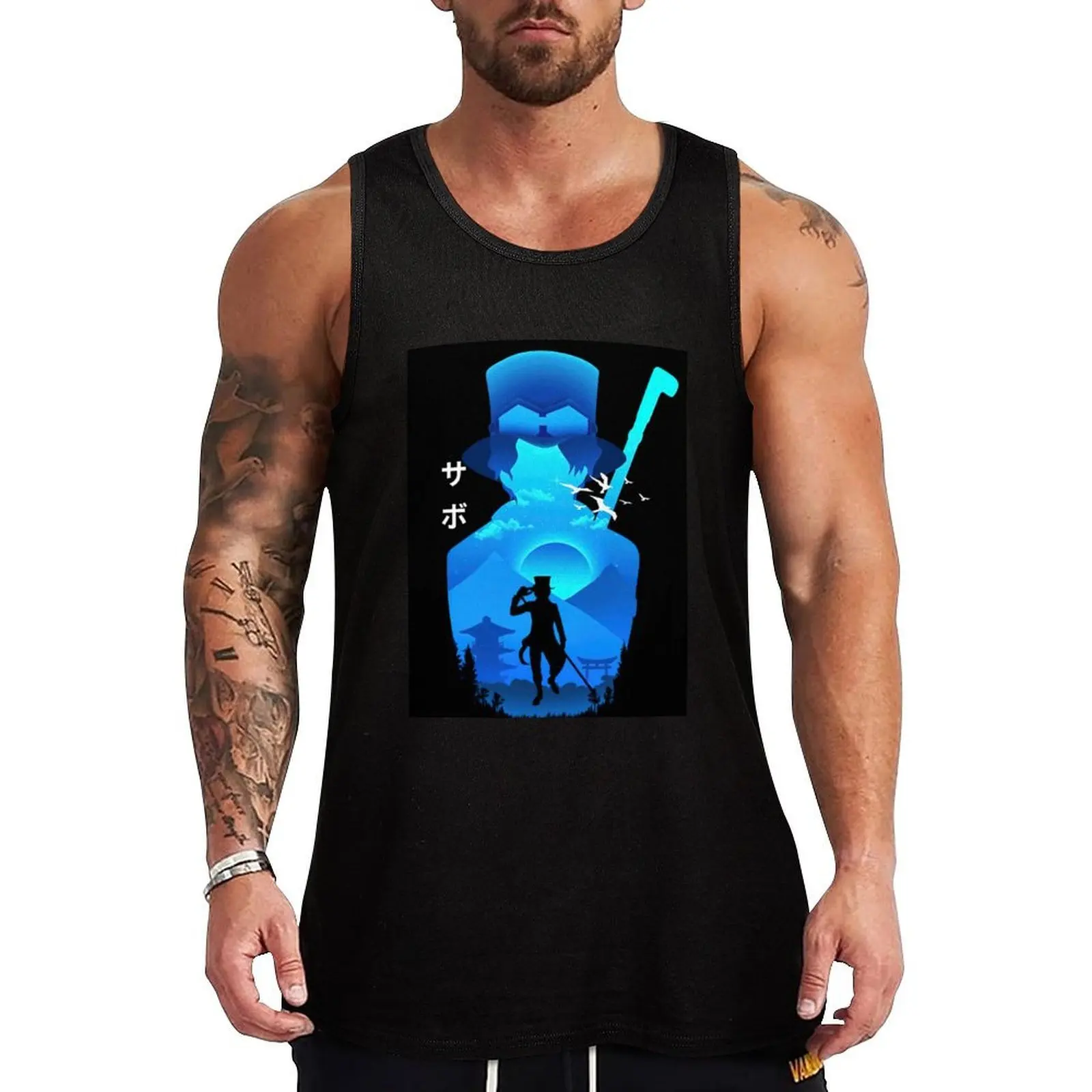 

Sabo Tank Top Dry Fit Athletic Tank Top Sleeveless Gym Workout Shirt