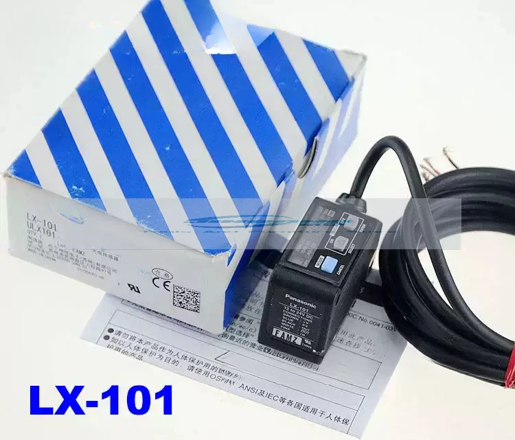 Digital sunx 3-color led color label sensor LX-101 photoelectric sensor uLX101