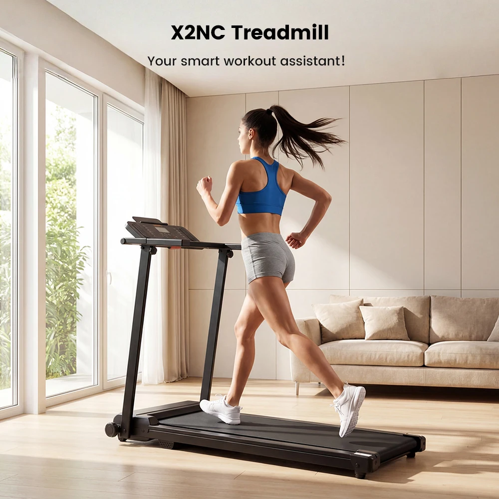 Formill X2NC Indoor-Laufband 2,5 PS, LED-Display, Leiser Motor, 120 kg Tragkraft, 12% Steigung Heim-Laufmaschine – Detail 18