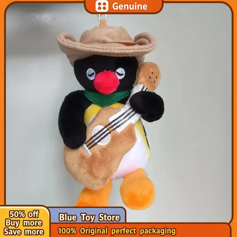 

Новые оригинальные плюшевые брелки Pingu, музыкальная серия, кукла, сумка, украшение, подарок, пингвин, животное, аниме, периферийные устройства, детские игрушки на Хэллоуин