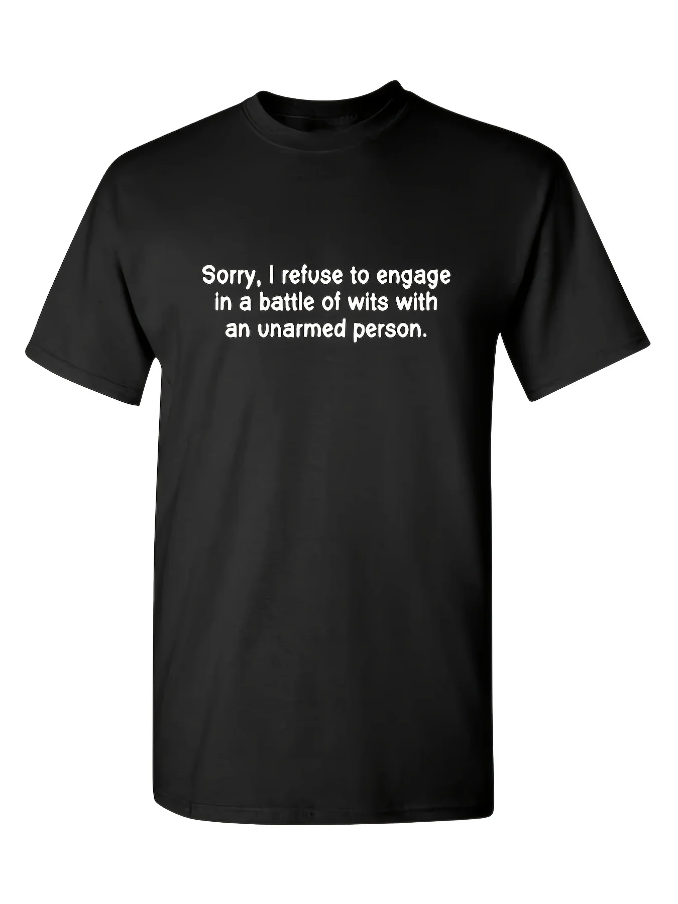 Sarcastic Humorous Pattern Fun T-Shirt | Men'S Printed Short-Sleeve, Comfortable, Lightweight, Casual Summer Wear, Crew Neck, Slight Stretch, Regular Fit, Unisex
