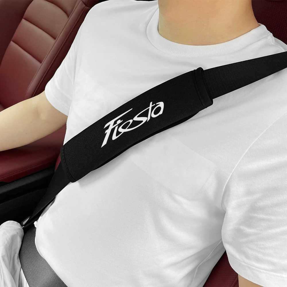 For Ford Fiesta mk7 mk5 mk8 mk4 mk6 1995-2011 2012 2013-2023 Styling Accessories Car Seat Belt Cover Safety Belt Cover Pad