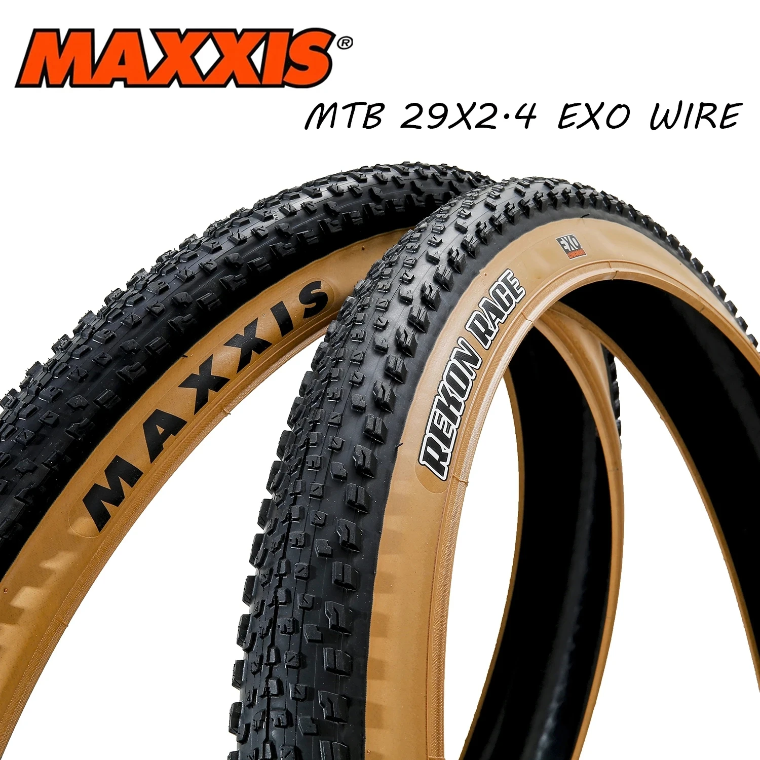 2 個 MAXXIS 29 MTB 自転車タイヤ 27.5x2.25 29x2.25 REKON RACE EXO