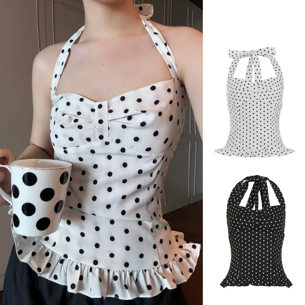 

Шикарный сексуальный жилет на бретелях без рукавов с тонким вырезом, укороченный топ Y2K, дышащие тонкие блузки для женщин