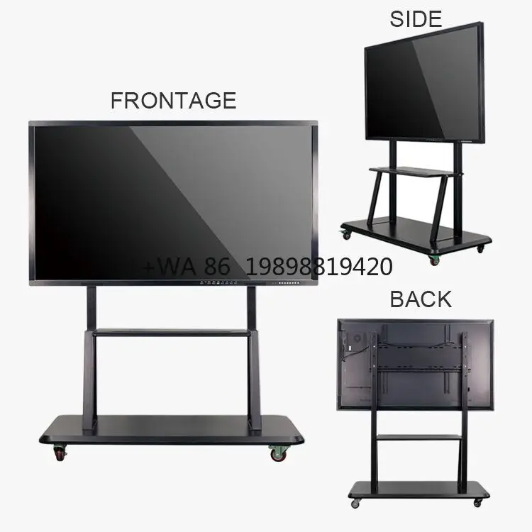 Inch LED Smart Board Touch Screen Interactive Flat Panel Display Android  Rooted Version